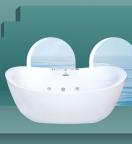 Bồn Tắm Thỏi Vàng Cạnh Mỏng Fotari ABT-14