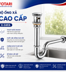 Xả Lavabo Có Xả Tràn Fotari X-04FA