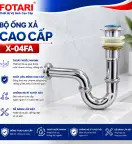 Xả Lavabo Có Xả Tràn Fotari X-04FA