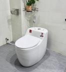 Bồn Cầu 1 Khối Men Sứ Fotari 1998