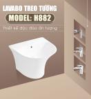 Lavabo Treo Tường Nguyên Khối Fotari H-882