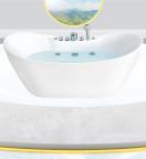 Bồn Tắm Fotari Thỏi Vàng Massage ABT-11