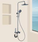Cây Sen Tắm Nóng Lạnh Đồng Thau Fotari F-1031