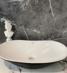 Chậu Lavabo Men Sứ Tráng Viền Fotari H-112