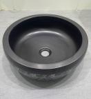 Chậu Lavabo Sứ Đặt Bàn Có Họa Tiết H-895