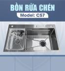Chậu Rửa Chén INOX 304 C-57