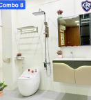 Combo 8 Thiết Bị Phòng Tắm Fotari