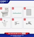 Combo Siêu Tiết Kiệm Thiết Bị Phòng Tắm Fotari