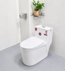 Bồn Cầu Fotari Sứ Nguyên Khối Nano Ceramic Model 1666