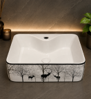Chậu Lavabo Sứ Đặt Bàn Fotari H-892