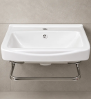 Chậu Lavabo Sứ Treo Tường Fotari H-02