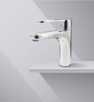 Vòi Lavabo Nóng Lạnh Đồng Thau Mạ Crom A-VL32