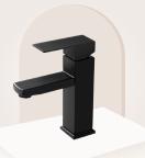 Vòi Lavabo Nóng Lạnh Inox F-3036A