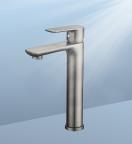 Vòi Nước Lavabo Nóng Lạnh Đồng Thau Nano Xám Fotari F-3038B