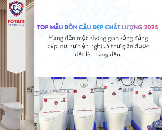 Top Mẫu Bồn Cầu Đẹp, Chất Lượng Nhất 2025