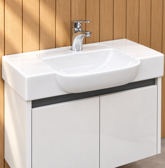 Cận cảnh mặt bàn liền chậu rửa TL-2760