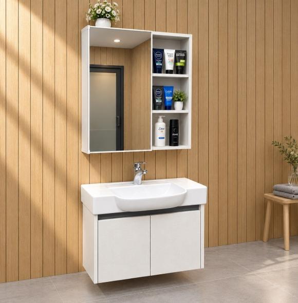 Tủ lavabo Fotari TL-2760 lắp trong phòng tắm