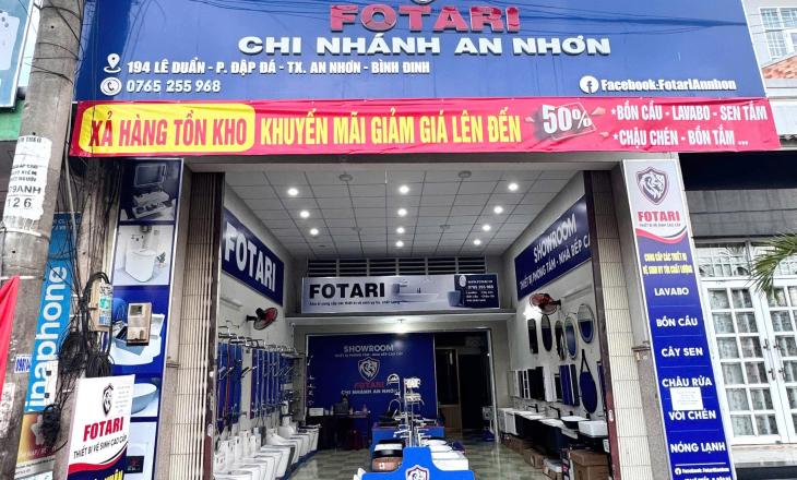 Showroom Thiết Bị Phòng Tắm Fotari An Nhơn
