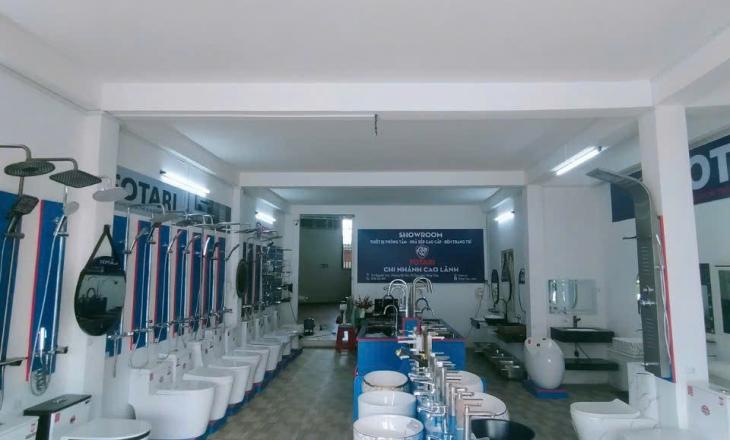 Showroom Thiết Bị Phòng Tắm Fotari Cao Lãnh