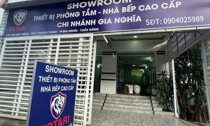 Showroom Thiết Bị Phòng Tắm Fotari Gia Nghĩa