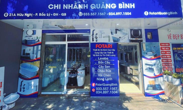Showroom Thiết Bị Phòng Tắm Fotari Quảng Bình
