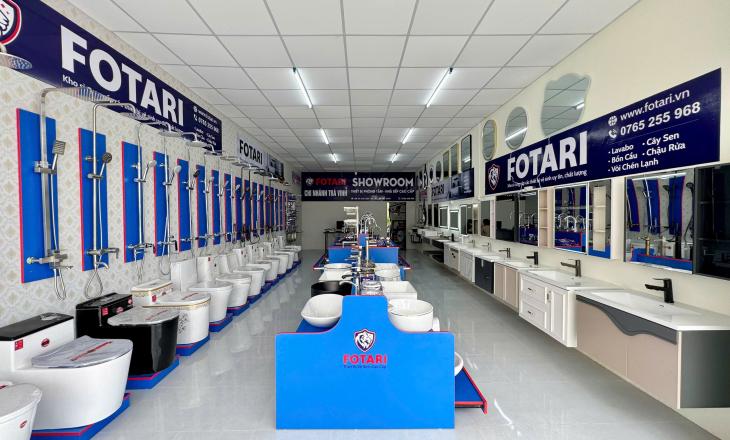 Showroom Thiết Bị Phòng Tắm Fotari Trà Vinh