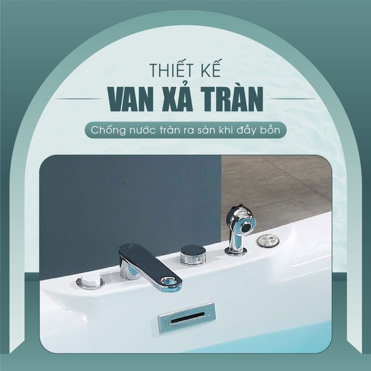 Bồn Tắm Thỏi Vàng Cạnh Mỏng Fotari ABT-14 2