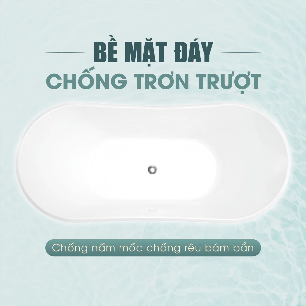 Bồn Tắm Thỏi Vàng Cạnh Mỏng Fotari ABT-14 13