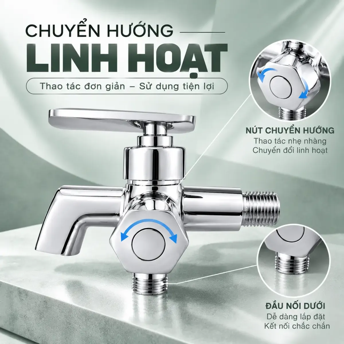 Củ Vòi Hồ Cao Cấp Fotari F7008