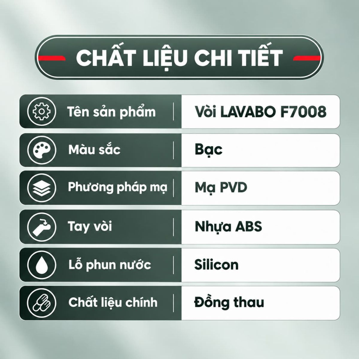 Củ Vòi Hồ Cao Cấp Fotari F7008