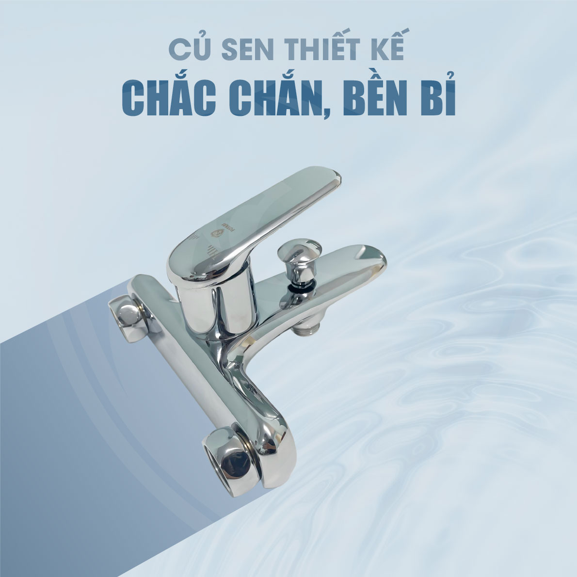 Củ Sen Nóng Lạnh Fotari A-CS21 thiết kế chắc chắn, bền 