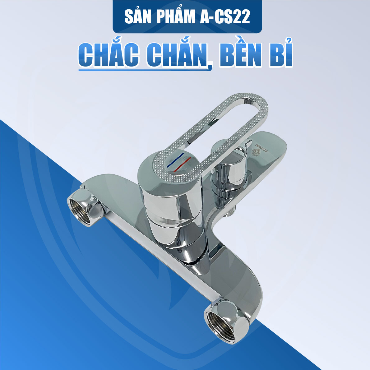 Củ Sen Nóng Lạnh Đồng Thau A-CS22