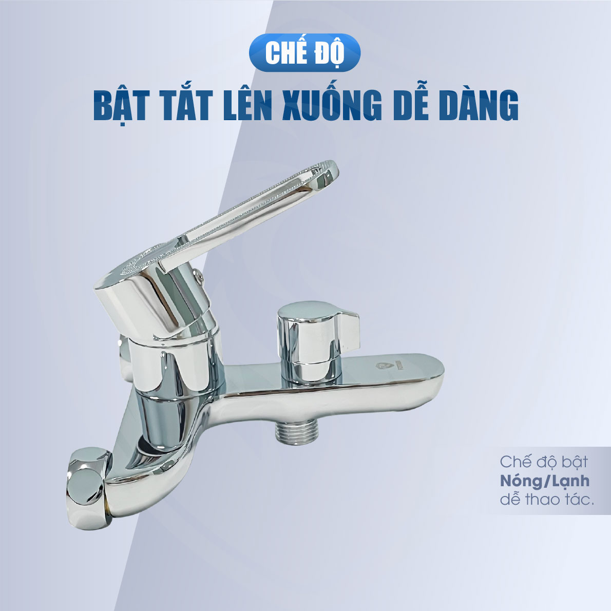 Nút gạt củ sen nóng lạnh A-CS22 dễ dàng thao tác