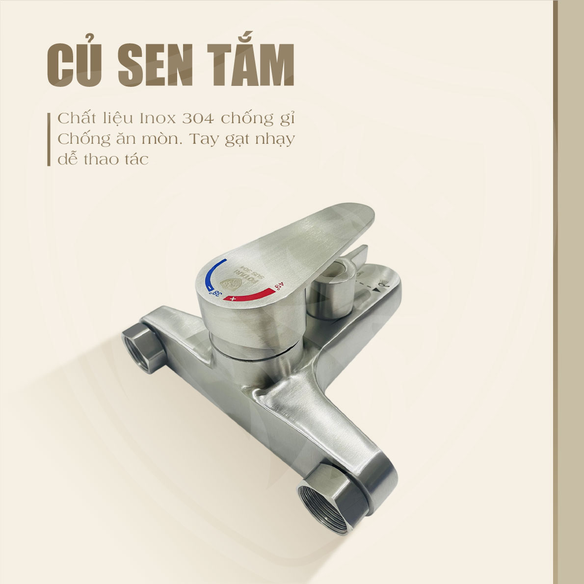 Củ Sen Tắm Nóng Lạnh Fotari F-2010