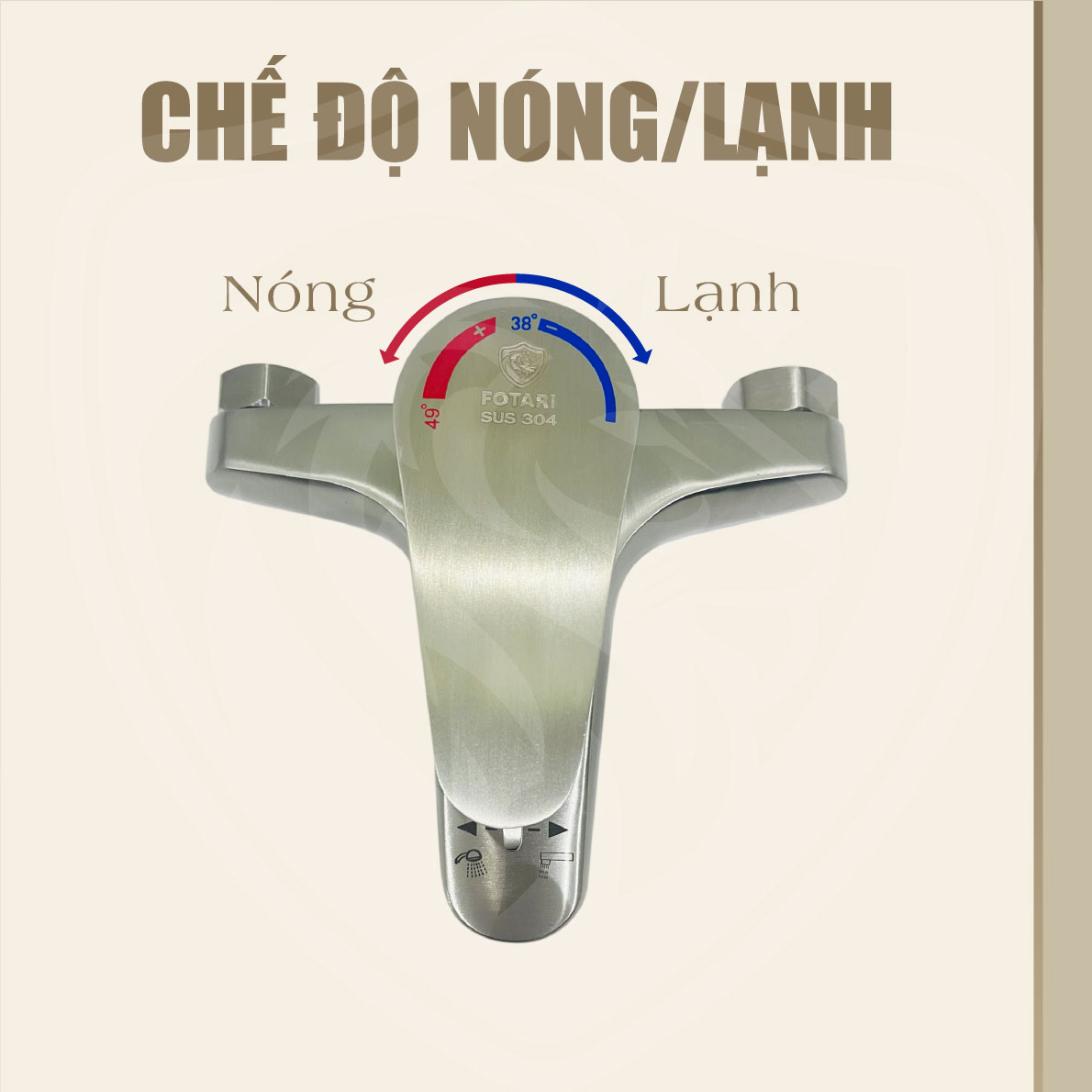 Củ Sen Tắm Nóng Lạnh Fotari F-2010