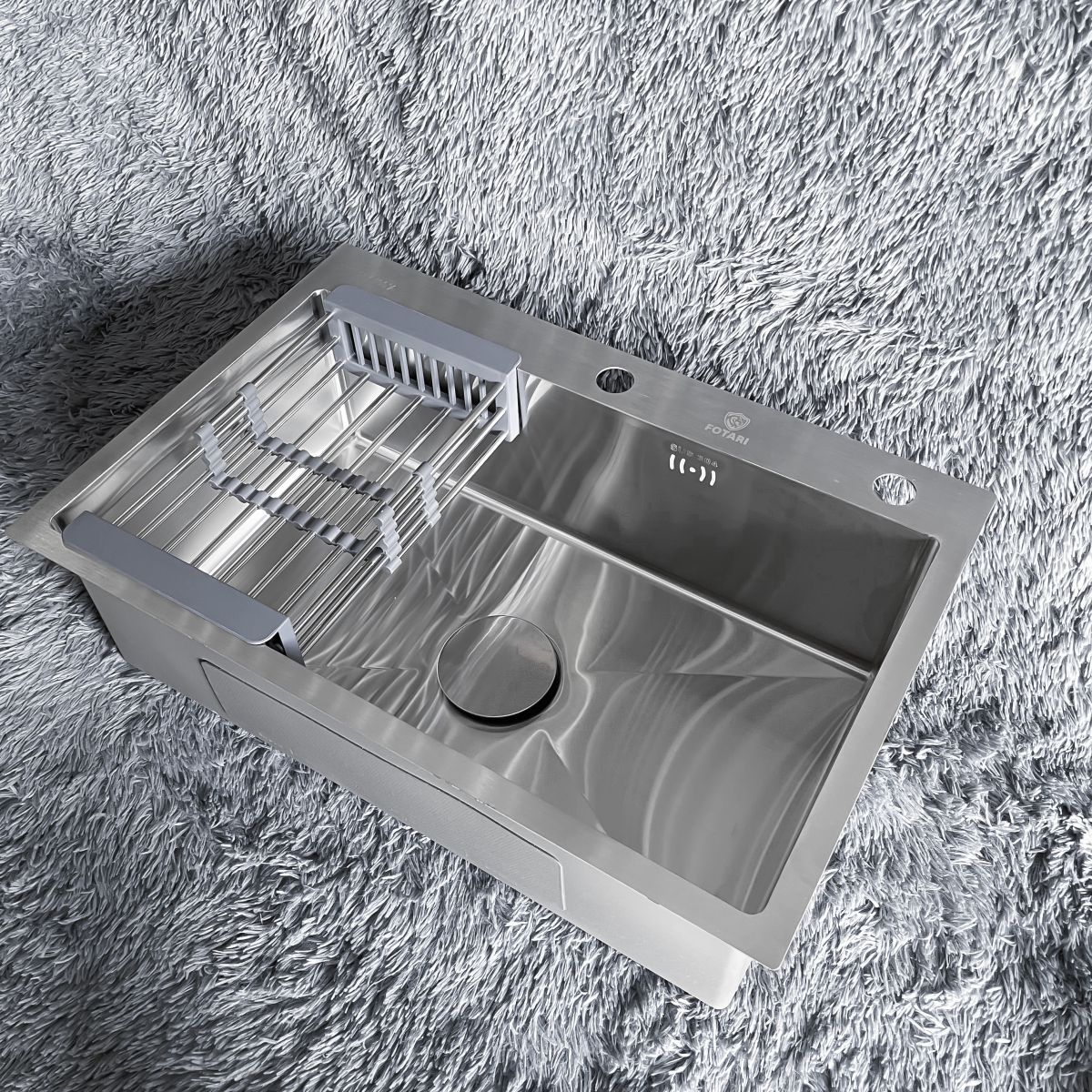 Chậu Rửa Chén INOX 1 Hộc C-34 3