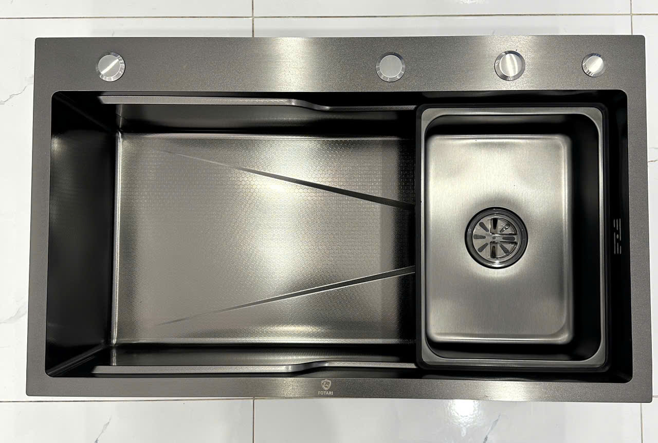 Chậu rửa chén Inox phủ nano Fotari C-53 