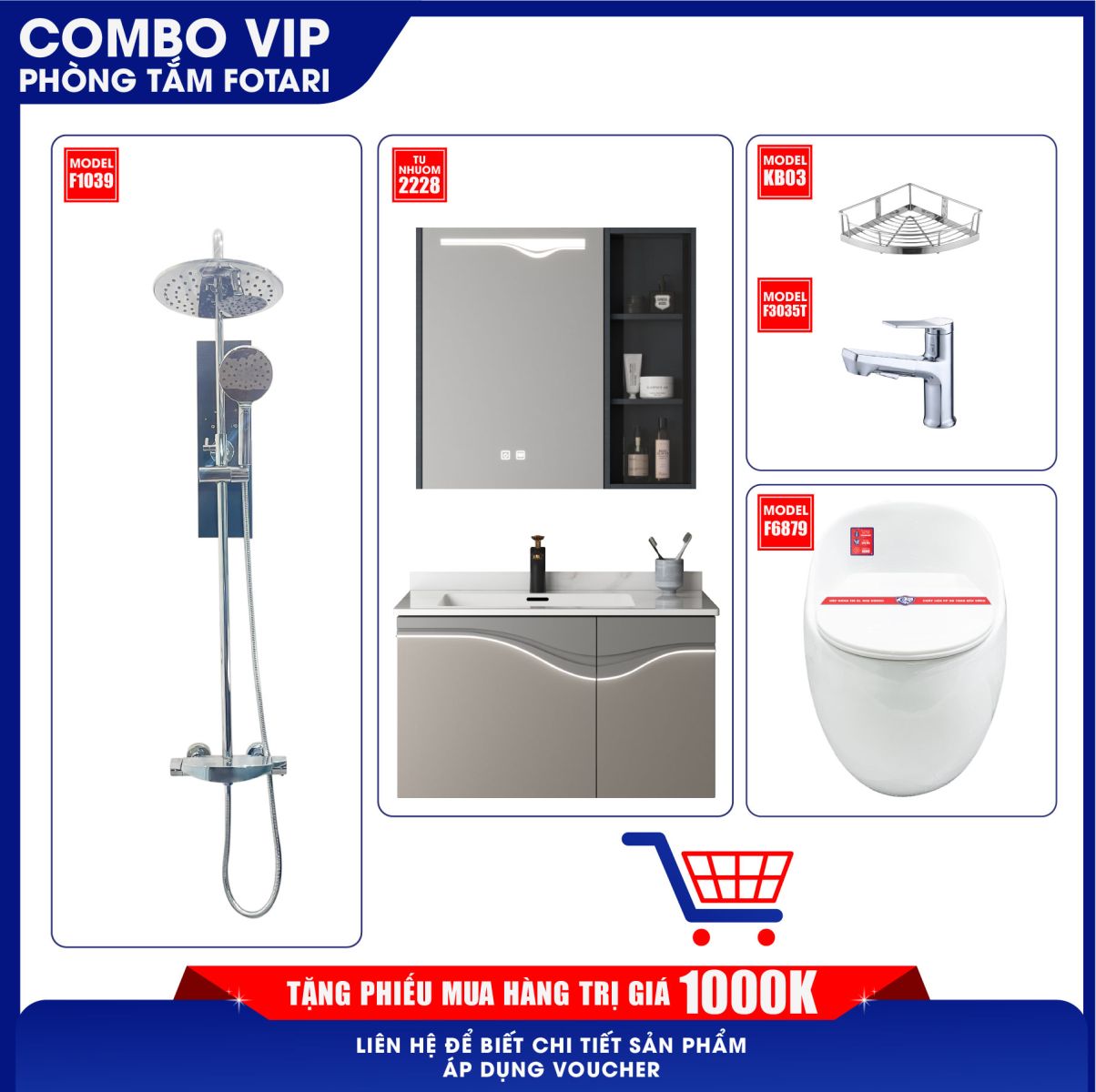 Combo VIP Phòng Tắm Fotari 