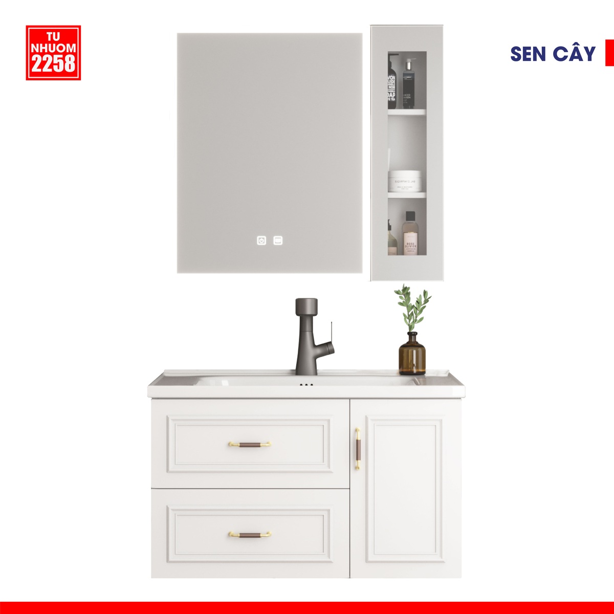 Tủ Lavabo Hoàng Gia TG-2258