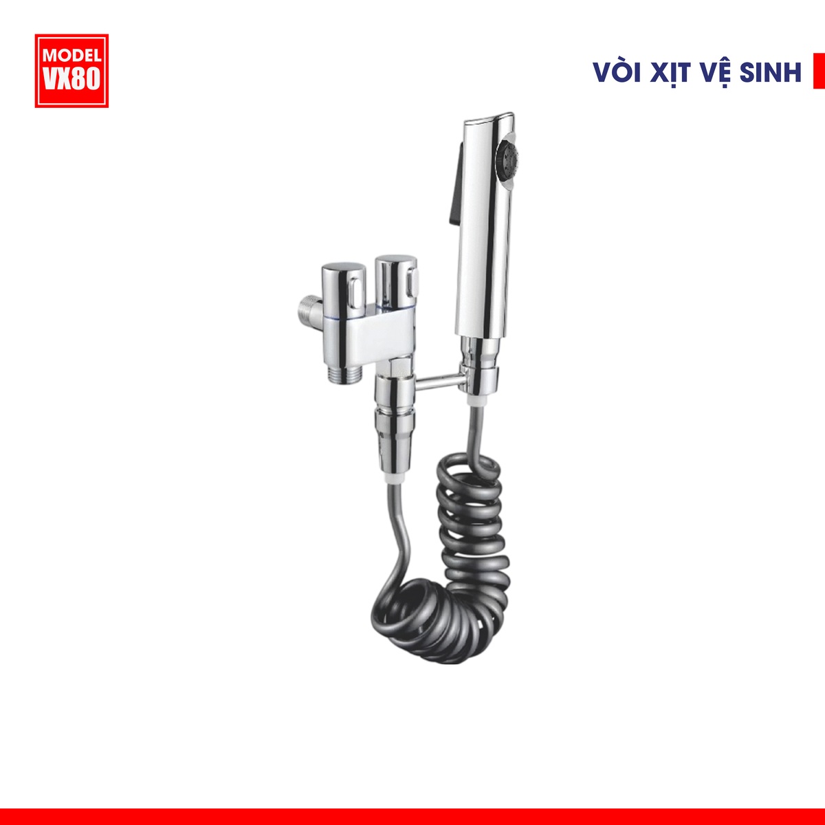 Bộ Vòi Xịt Vệ Sinh VX-80 