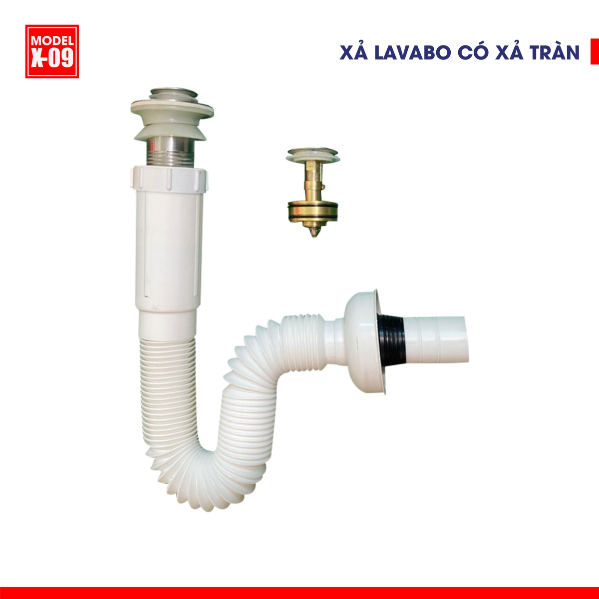 Xả Lavabo (Có Xả Tràn) X-09 