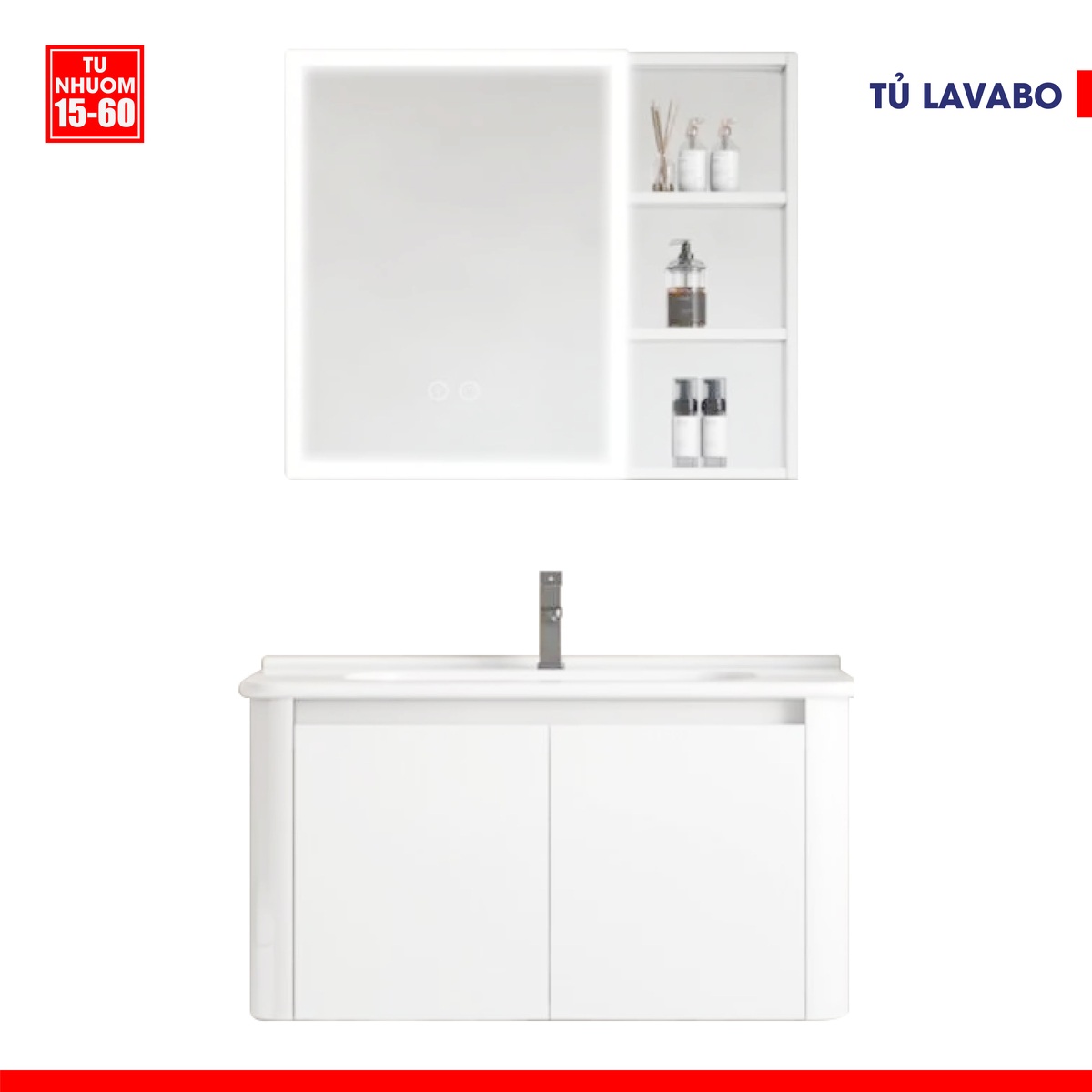 Tủ Lavabo Nhôm TL-1560 