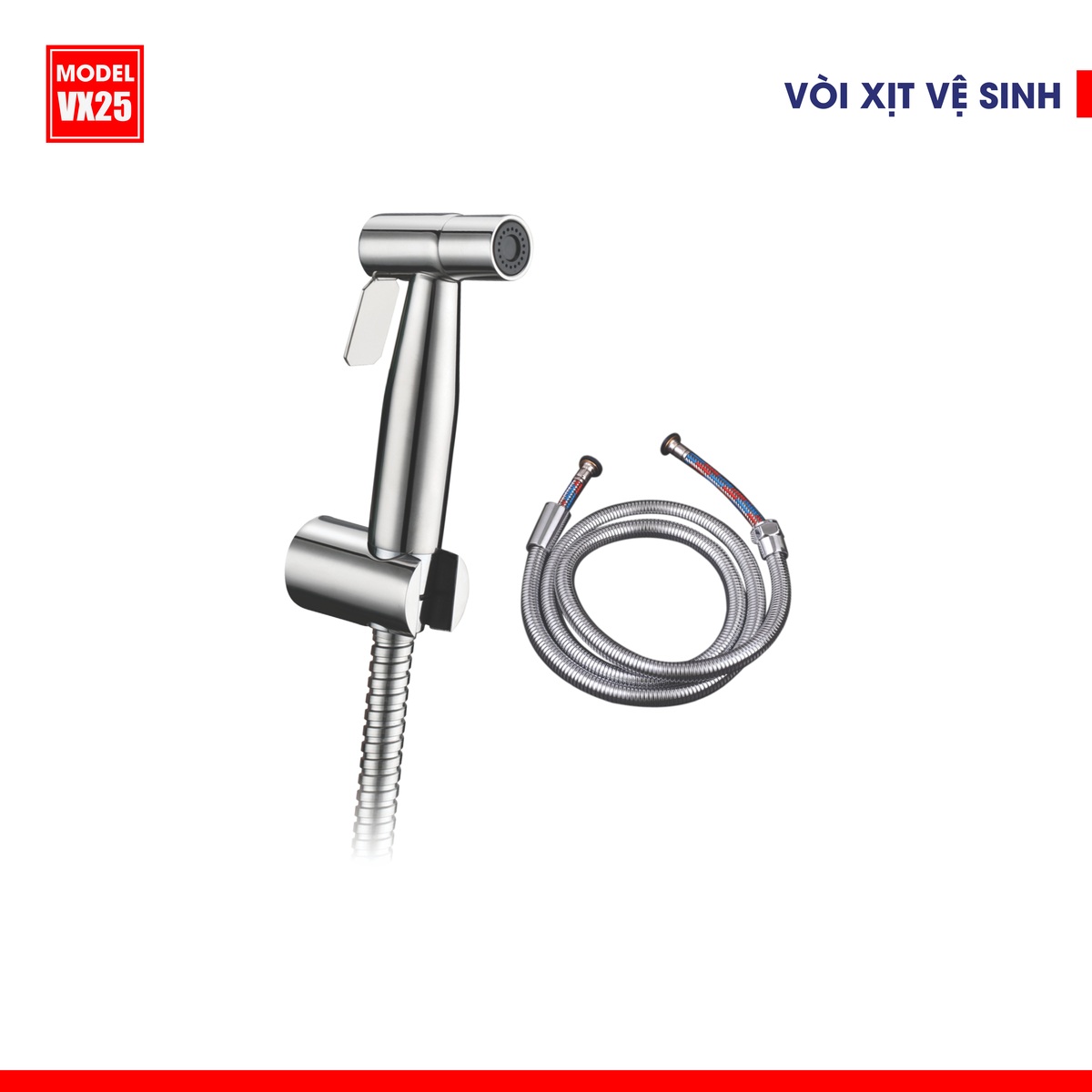 Bộ Vòi Xịt Vệ Sinh VX-25 