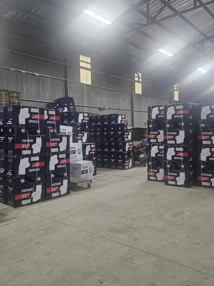 Kho danh mục sản phẩm tại Fotari đa dạng