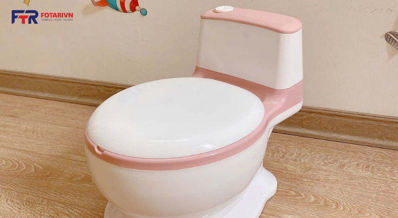 Cách lắp đặt bồn cầu mini cho bé