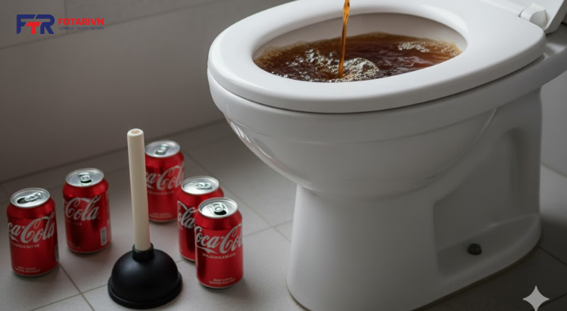 Tại sao Coca có thể giúp thông bồn cầu?