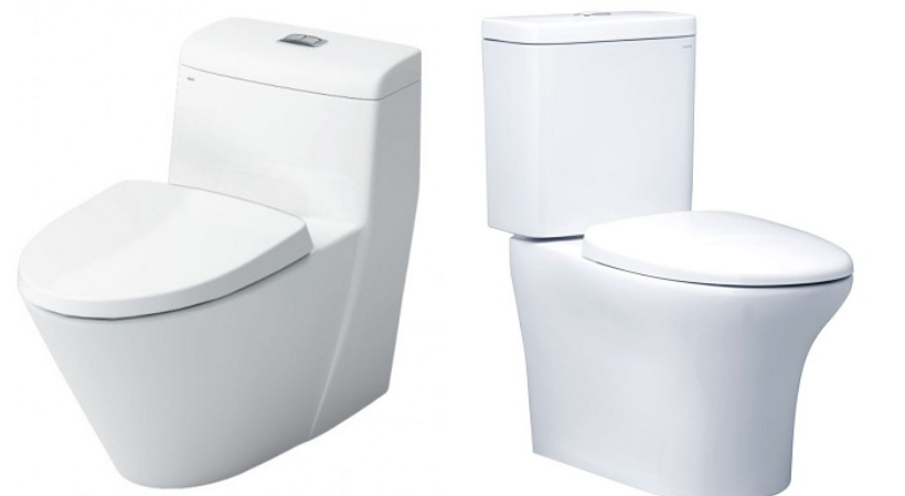 Ưu điểm và Nhược điểm của bồn cầu 1 khối và bồn cầu 2 khối