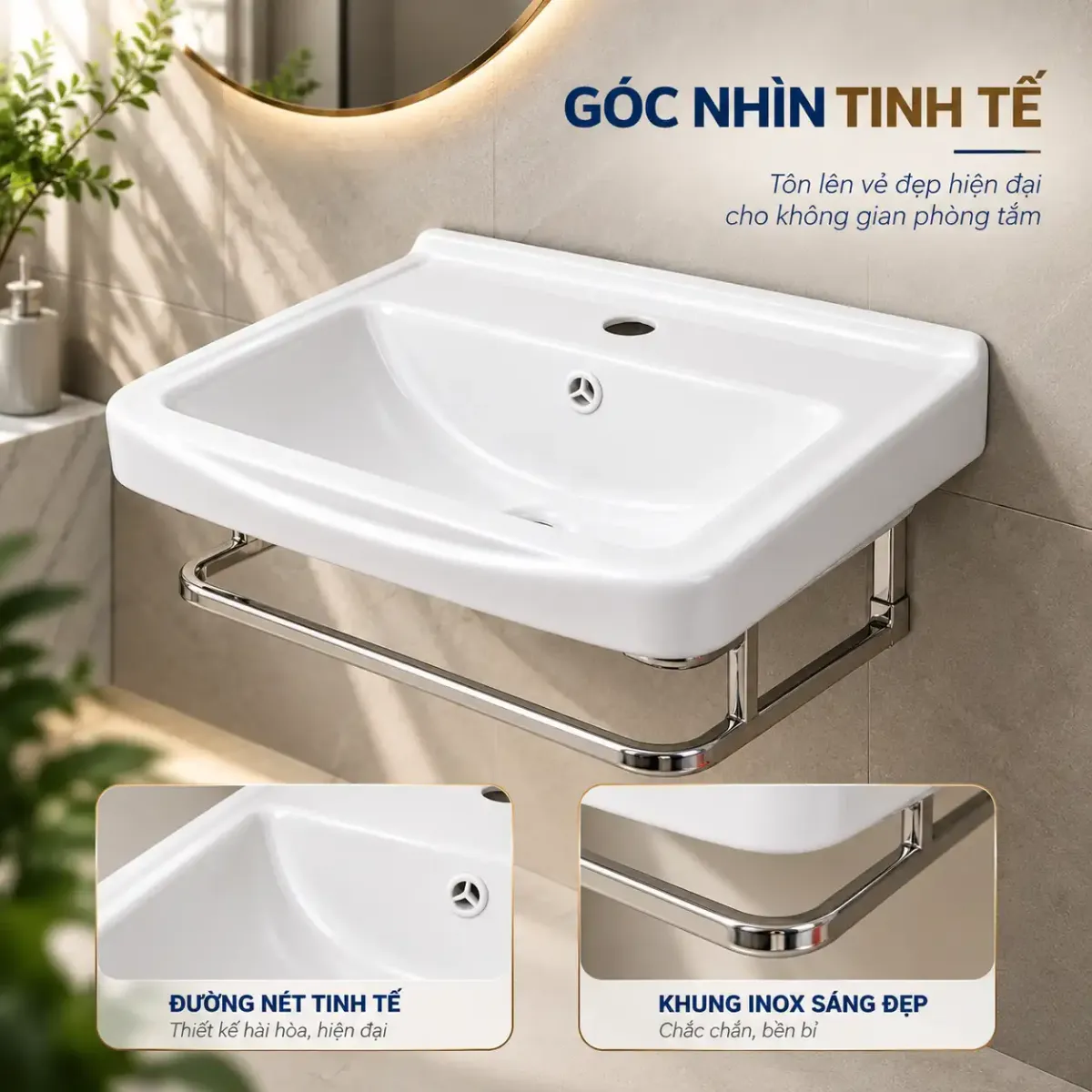 Bồn Lavabo Cao Cấp H02