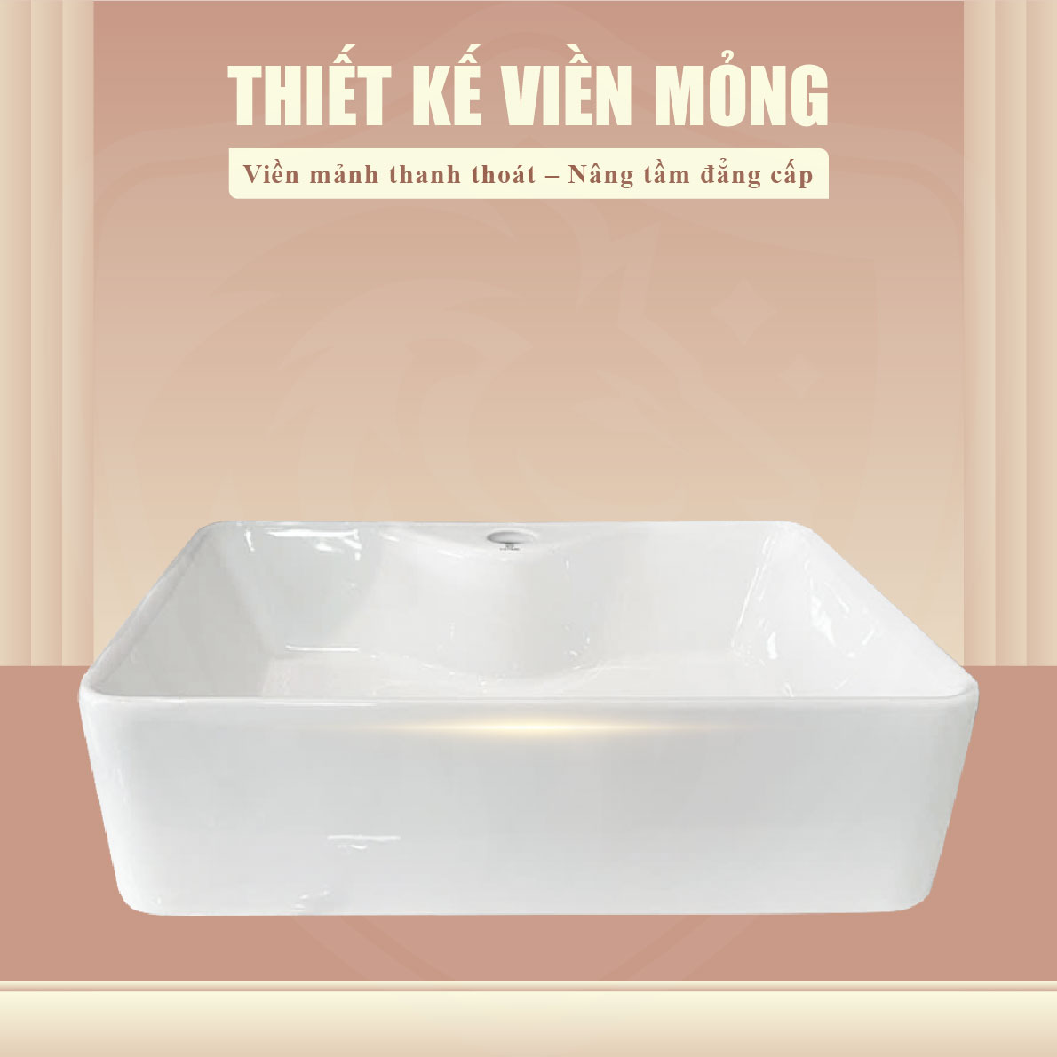 Chậu Lavabo Sứ Để Bàn Fotari H-871
