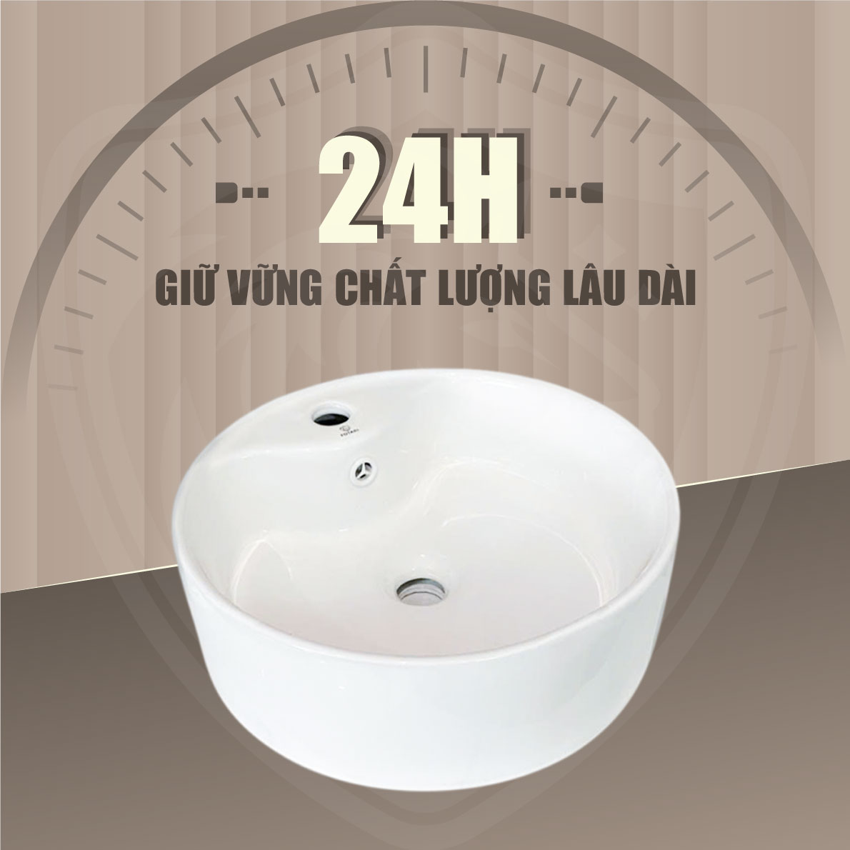 Lavabo Tròn Đặt Bàn Fotari H-872